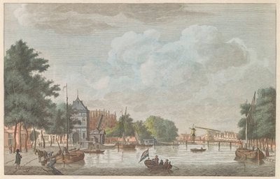 Spaarne a Haarlem, ca. 1790 da Carel Frederik Bendorp (I)