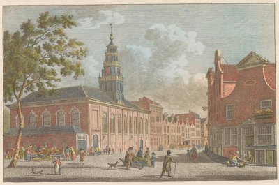 Chiesa Valdese a Rotterdam, ca. 1790 da Carel Frederik Bendorp (I)