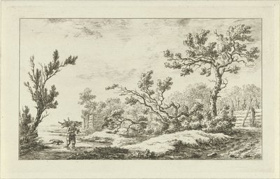 Raccoglitore di legna da Carel Lodewijk Hansen