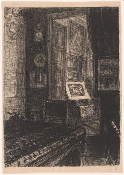 Interno di una casa da Carel Nicolaas Storm van 