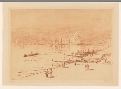Passeggiata sul molo a Venezia da Carel Nicolaas Storm van 