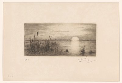 Tramonto da Carel Nicolaas Storm van 