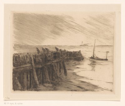 Molo a Vlissingen da Carel Nicolaas Storm van 