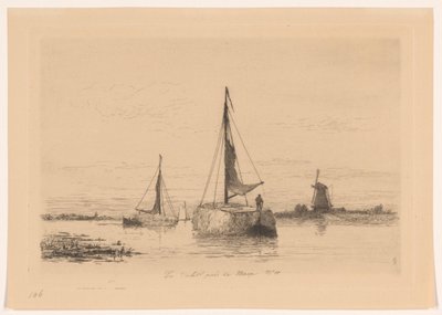 Le Vecht presso Weesp da Carel Nicolaas Storm van 