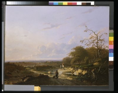 Paesaggio, circa 1655 da Carel de Cauwer