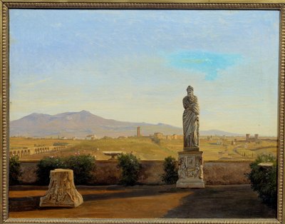Panorama da Villa Mattei da Carl Christian Constantin Hansen