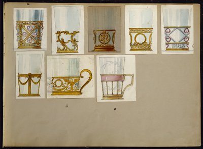 Selezione di disegni, Casa di Carl Fabergé da Carl Fabergé
