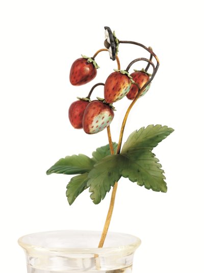 Studio di fragole selvatiche, San Pietroburgo da Carl Fabergé