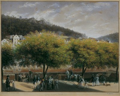 Il nuovo prato a Karlsbad da Carl Agricola
