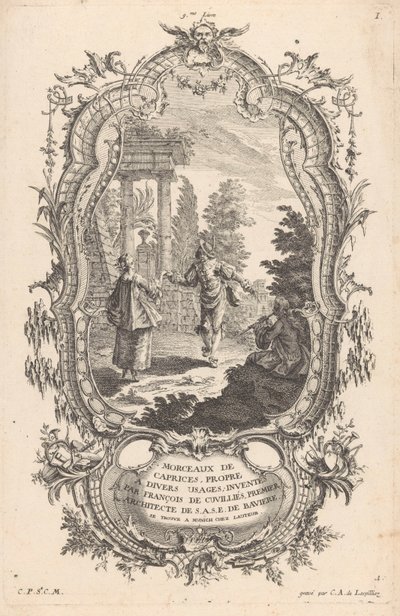 Coppia danzante da Carl Albert von Lespilliez