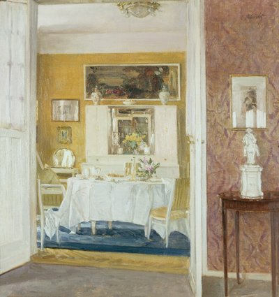 La sala da pranzo da Carl Albrecht