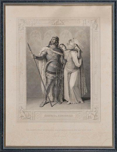 Il Nibelungenlied. Sigfrido e Crimilde da Carl Arnold Gonzenbach