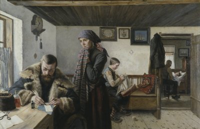 Visita a domicilio del dottore da Carl Aspelin