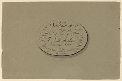 Quattro Notturni da Carl August Lebschee