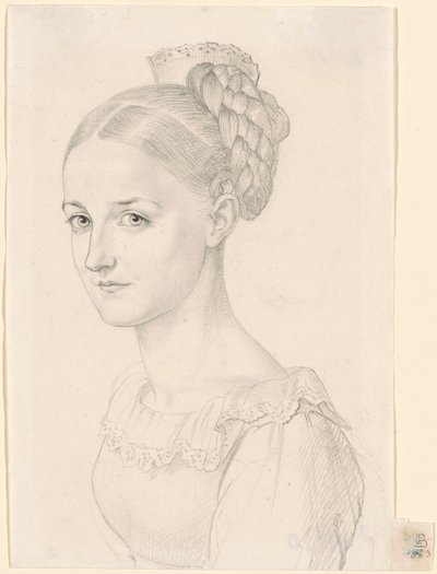 Giovane donna con un