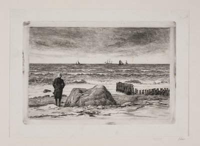 Tempo ventoso. Scena marina da Carl Bloch