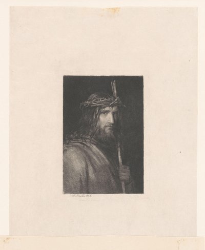 Cristo con corona di spine (Uomo dei Dolori) da Carl Bloch