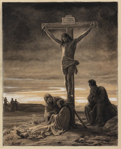 Cristo sulla croce da Carl Bloch