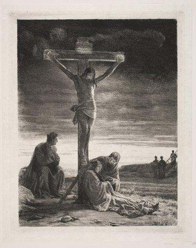Cristo sulla croce da Carl Bloch