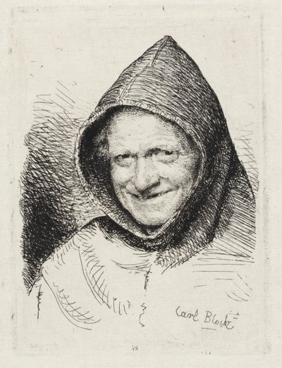 Monaco sorridente da Carl Bloch