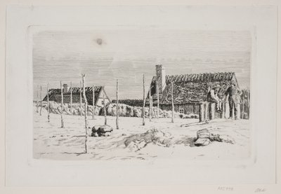 Veduta di Hornbæk. Domenica mattina da Carl Bloch