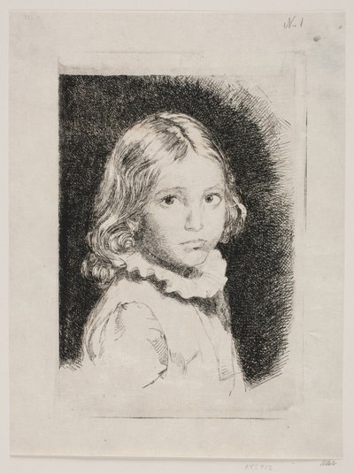 Ritratto di Clara Emilie Rose Bloch da Carl Bloch