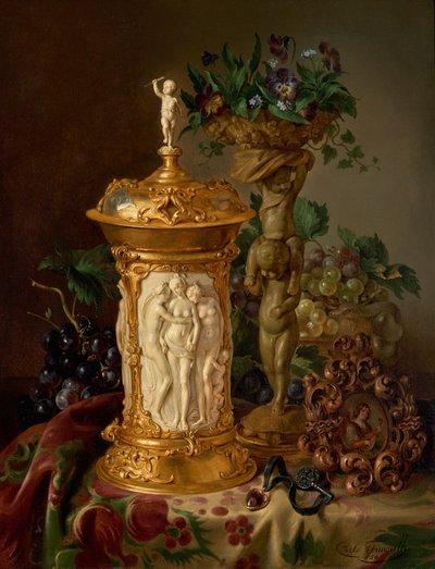 Natura morta da Carl Borromäus Fruwirth