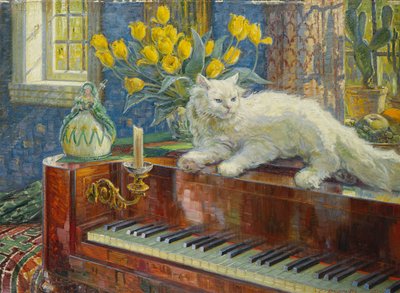 Sole vicino al pianoforte da Carl Budtz Moller
