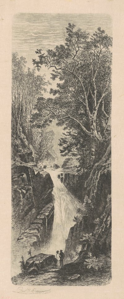 Cascata, Monti Cumberland da Carl C. Brenner