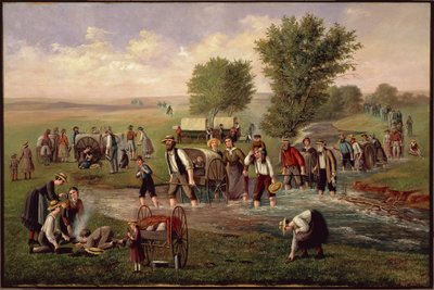 La Compagnia dei carretti a mano, Carl Christian Anton Christensen (1832-1912) da Carl Christian Anton Christensen