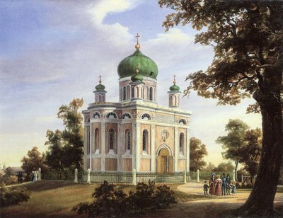 Chiesa di Alexander Nevsky a Potsdam da Carl Daniel Freydanck