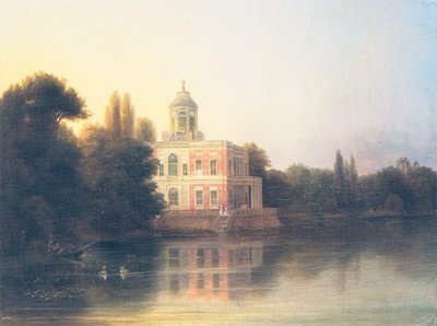 vista sul Marmorpalais bei Potsdam da Carl Daniel Freydanck