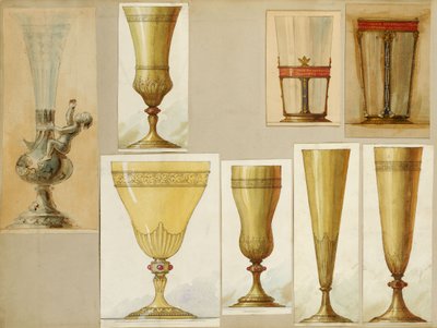 Selezione di disegni, Casa di Carl Faberge da Carl Fabergé