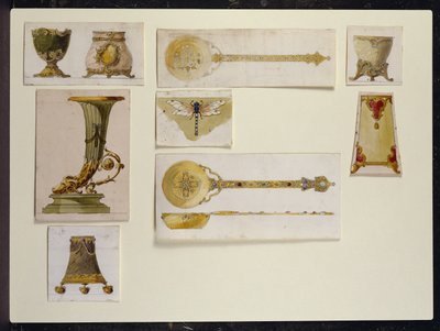 Selezione di disegni, Casa di Carl Faberge da Carl Fabergé
