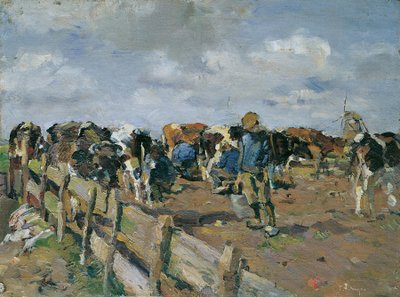 Mungere le mucche da Carl Fahringer