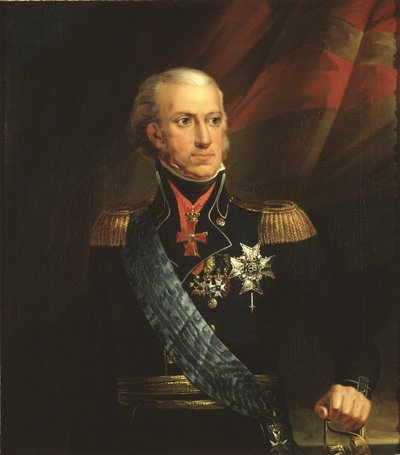 Ritratto di Re Carlo XIII di Svezia da Carl Frederick von Breda