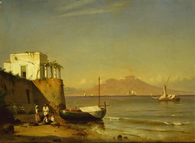 Il Vesuvio Visto da Capri da Carl Frederik Sorensen