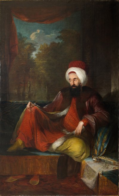 Ritratto di Yusuf Agah Efendi 1744-1824, Seconda Metà del XVIII sec. da Carl Fredric von Breda