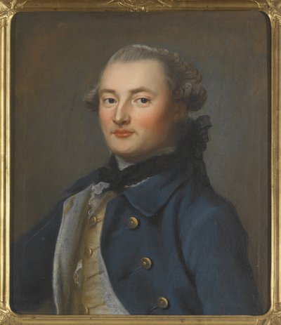 Ritratto del conte Georg Magnus Sprengtporten, politico svedese, finlandese e russo da Carl Fredrich Brander