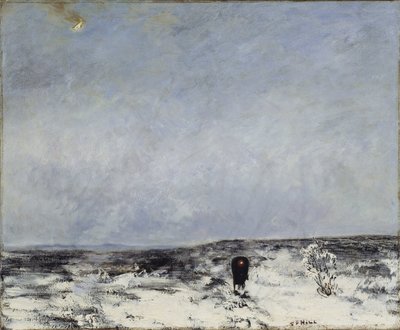 Paesaggio di brughiera con una carrozza da Carl Fredrik Hill