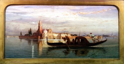 Sulla laguna veneziana da Carl Friedrich Heinrich Werner