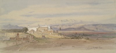 Paesaggio romano con San Giovanni in Laterano da Carl Friedrich Heinrich Werner
