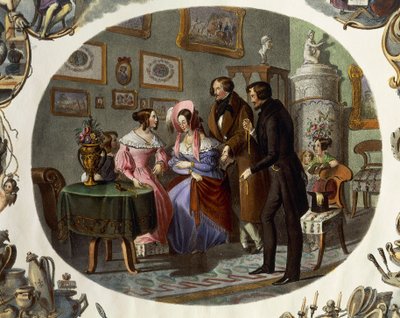 Interno di una gioielleria da Carl and Geiger Peter Johann Nepomuk Kunz