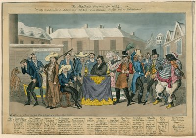 Il Mathew-Orama per il 1824; o, piuttosto considerevoli d-d particolari bocconcini dall