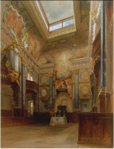 Cappella nel Castello di Charlottenburg da Carl Georg Anton Gräb