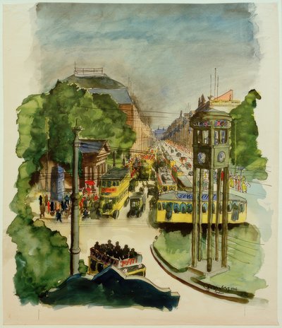 Potsdamer Platz da Carl Grossberg
