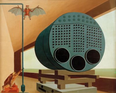 Caldaia a vapore con pipistrello da Carl Grossberg