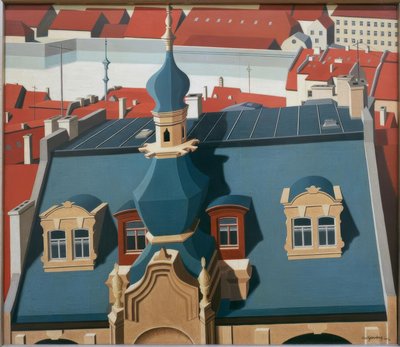 Würzburg, tetti da Carl Grossberg