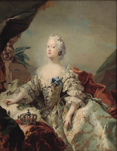 Luisa di Gran Bretagna 1724-1751, Regina di Danimarca, 1747 da Carl Gustaf Pilo