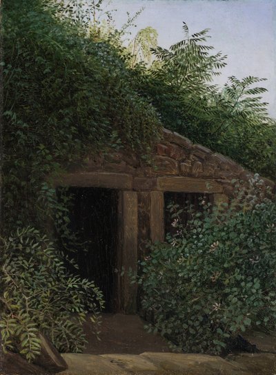 Un Pozzo Minerario Ricoperto da Carl Gustav Carus